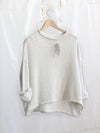 COTTON Roll Neck Jumper . . .  Oyster