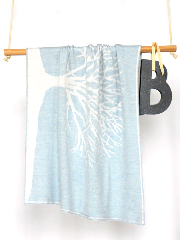 Bassinet Knit Baby Blankets - lunagallery